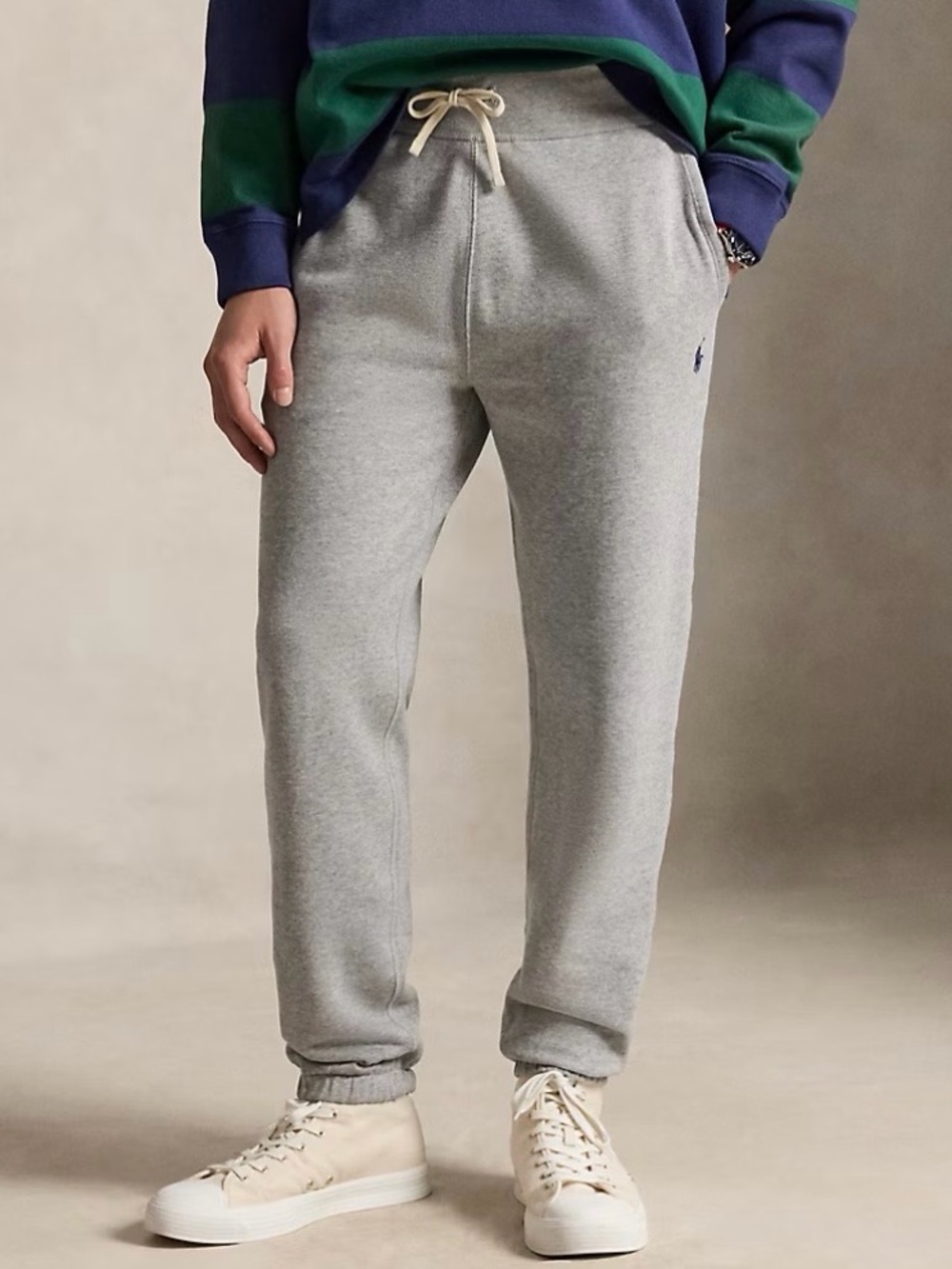 Ralph Lauren Light Gray Men’s The RL Fleece Sweatpant